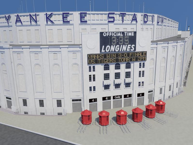 Yankee Stadium 3D Model Vol. 01